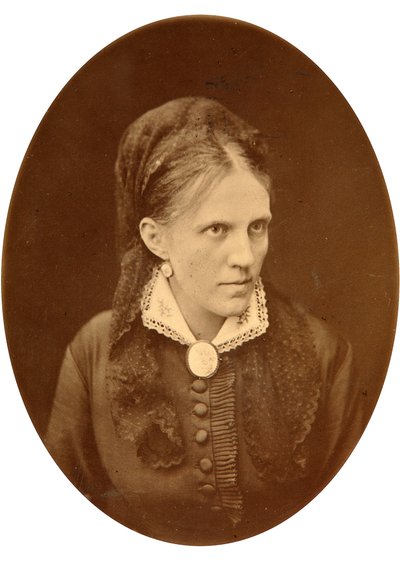 Porträtbüste von Anna G. Dostojewskaja von N.A. Lorenkovich